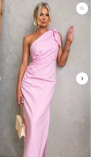 NWT Whyte Valentyne Rowan Maxi Dress - Pink - Size S thumbnail 1