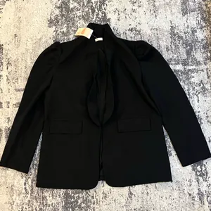 kirundo padded ruffled shoulder blazer Black Size XXL thumbnail 7