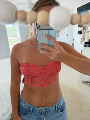 Free People Madi Lace Corset thumbnail 1