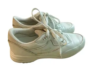 Propet‎ Washable Walkers White Leather Shock Absorber Sneakers Women Sz 8 thumbnail 1