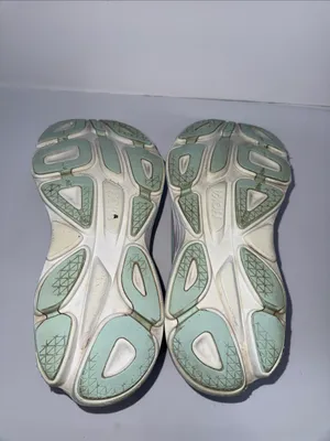 Hoka Women's Mint Green & Lavender Running Shoes thumbnail 9