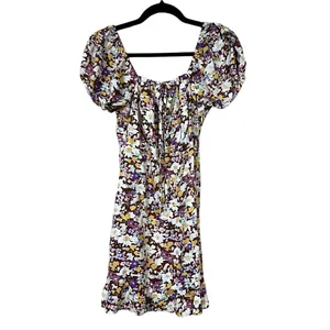 Sanctuary Floral Mini Dress Sz 2 thumbnail 3