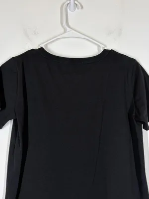 American Giant Black 100% Cotton T-shirt Midi Dress Size XS thumbnail 6