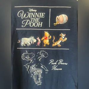 Winnie the Pooh and Pals Long Sleeve T-Shirt for Adults size Small embroidered thumbnail 4