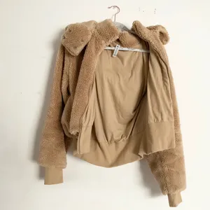 Alo Yoga Foxy Sherpa Jacket Camel M thumbnail 5