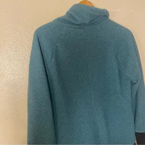 Simms Fishing Rivershed Womens M Green Fleece Lining Pockets Outdoor Casual pull thumbnail 8