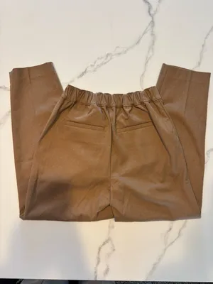 LOFT barrel leg dress pants petite thumbnail 2