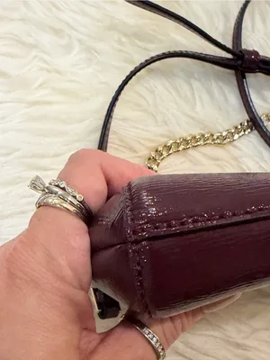 Kate Spade Patent Leather Crossbody Bag EUC thumbnail 7