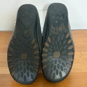 Born Black Leather Lace Up Comfort Shoes W31379 Womens 8.5 EU 40 thumbnail 7