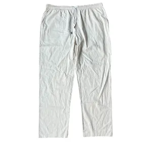 NWT Dandy Del Mar Brisa Men’s Linen Pants XXL Vintage Ivory Relaxed Fit Wide Leg thumbnail 3