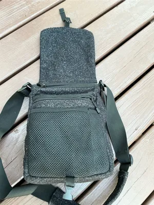 Comfy to wear Sherpa Messenger Crossbody thumbnail 3