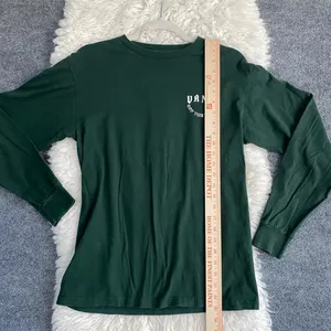 Vans Green Long Sleeve Floral Skulls Spell Out Graphic Shirt Classic Fit thumbnail 8