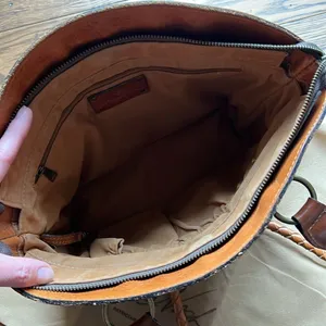 Patricia Nash Zorita‎ Leather Tooled Shoulder Bag Western Boho A27 thumbnail 10