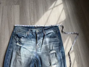 BKE Jake Straight Jeans Men’s Size 38x34 Distressed Denim thumbnail 3