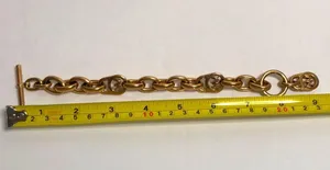 Michael Kors gold link chain bracelet thumbnail 7
