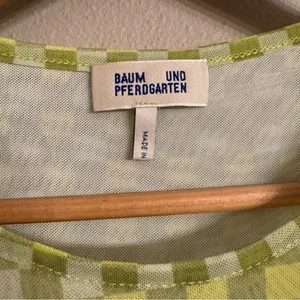 BAUM UND PFERDGARTEN Jocelyn Checkered Maxi‎ Dress Green Size XS thumbnail 5