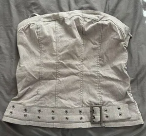 Urban Outfitters Belted Tube Top thumbnail 1