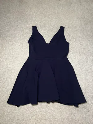 I feel good navy blue skort dress size medium thumbnail 3