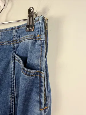 Free people we the free ultra flare pull on denim jeans size 27 thumbnail 2