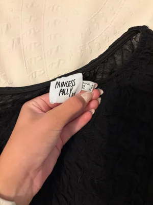 Princess Polly Black Sheer Long Sleeve Top thumbnail 2