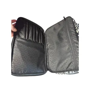 Vera Bradley Train Case Cosmetic‎ Makeup Bag Travel Organizer Black Paisley thumbnail 7