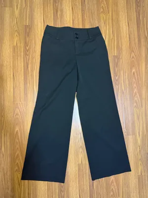 Lauren Ralph Lauren Black Wide Leg Dress Pants Size 2P. thumbnail 3