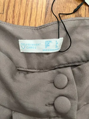 Primark High Waist Taupe Shorts thumbnail 4