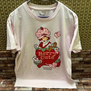 Strawberry Shortcake Women’s Berry Cute Pink Tee L thumbnail 4