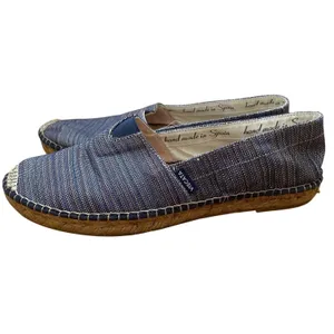 VISCATA Barcelona Canvas Espadrilles Sz 38 Handmade‎ Stripe Multicolor Comfort thumbnail 10