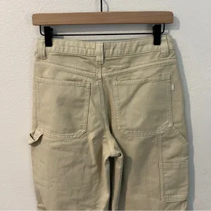 Aritzia‎ TNA Greenwich Pant High Waisted Carpenter Twill Pants Relaxed Utility thumbnail 3