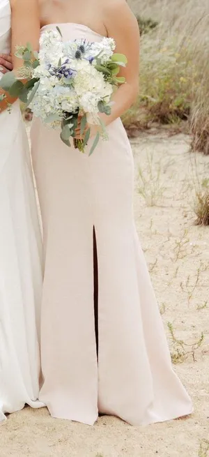 Bella Bridesmaid Dress Pink Size 00 thumbnail 1