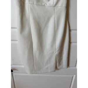 Gianni Bini Ivory Evelyn One Shoulder Mini Dress 4 Wedding Bachelorette Bridal thumbnail 5