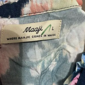NWT Maaji Sophie Slip Dress in Midnight‎ Garden Swim Cover Up Beach Resort thumbnail 6