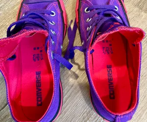Converse Purple  Shoes thumbnail 3