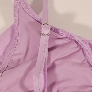 NWT Seafolly X Revolve Shine On Fixed Tri Bikini in Lilac thumbnail 8