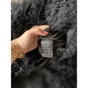 HUTCH Twofer Black Satin Tulle Mini Dress Size XXS NWT thumbnail 9