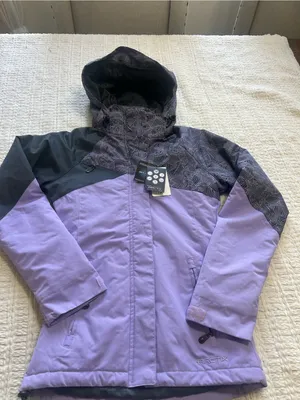 Arctix Lavender Purple and Black Women's Hooded Winter Coat thumbnail 1