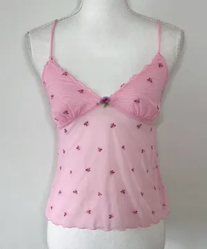 Y2K Victoria’s Secret Mesh Cami thumbnail 5