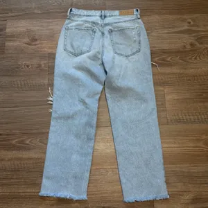 PACSUN Light Blue Distressed 90’s Straight Jeans thumbnail 6