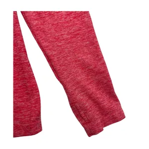 Victorias Secret Pink Active Top Womens Medium Pink Quarter Zip Yoga Gym Workout thumbnail 4