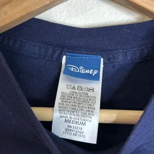 Disney y2K 2009 colorful characters shirt Mickey Pluto goofy Donald Duck thumbnail 5