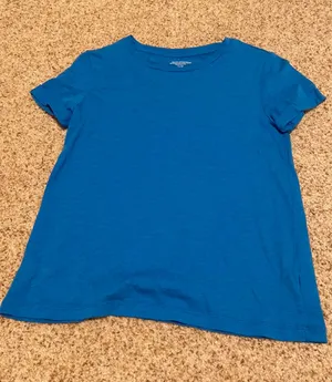 Blue Flowy Top thumbnail 1