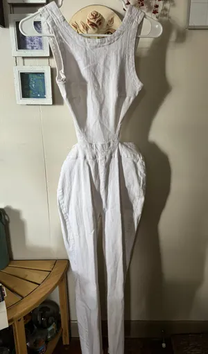 Urban Outfitters Cut Out Denim Jumpsuit thumbnail 1