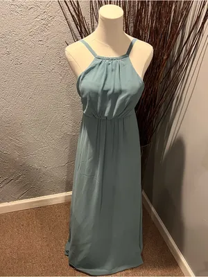 🌼Show Me Your Mumu Amanda Dress In Silver Sage Size Small🌼 thumbnail 3