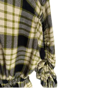 We the Free pacific dawn plaid wool blend shirt PLAID SIZE SMALL thumbnail 4