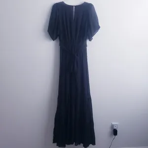 Baltic Born Katherine Maxi Dress Ruffle V-Neckline Ruffle New Without Tags thumbnail 7