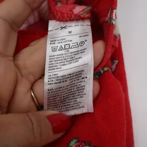 Old Navy Red Cotton Holiday Dog Print Pajama Pants Medium Christmas Loungewear thumbnail 3