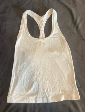 White Lululemon Tank thumbnail 1