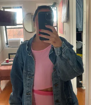 Vintage Jean Jacket Size XL thumbnail 6