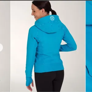 Lululemon Scuba Hoodie Snorkel Blue Size 8 thumbnail 2